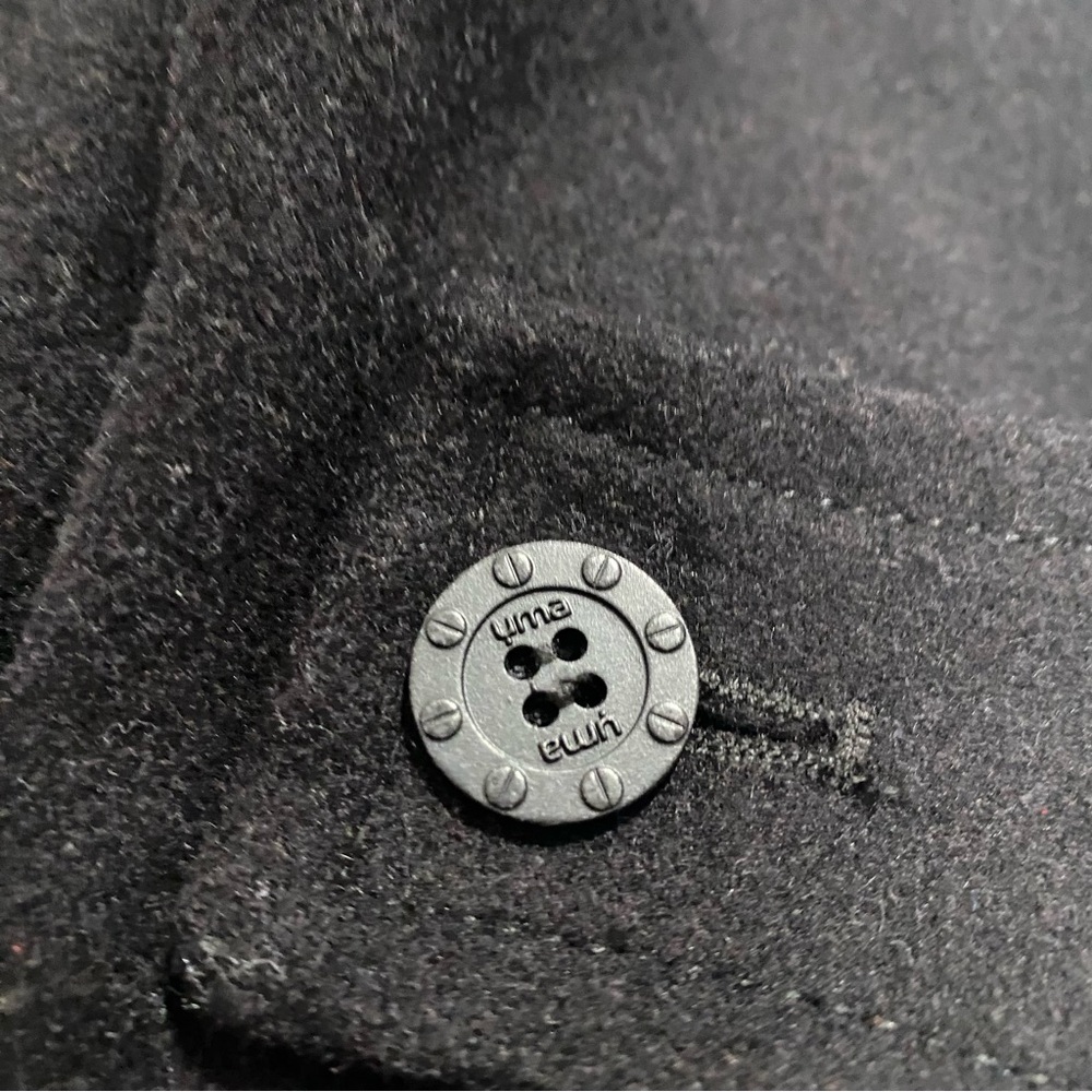 Wool Blend Winter Coat Toggle Button And Zip Up C… - image 4